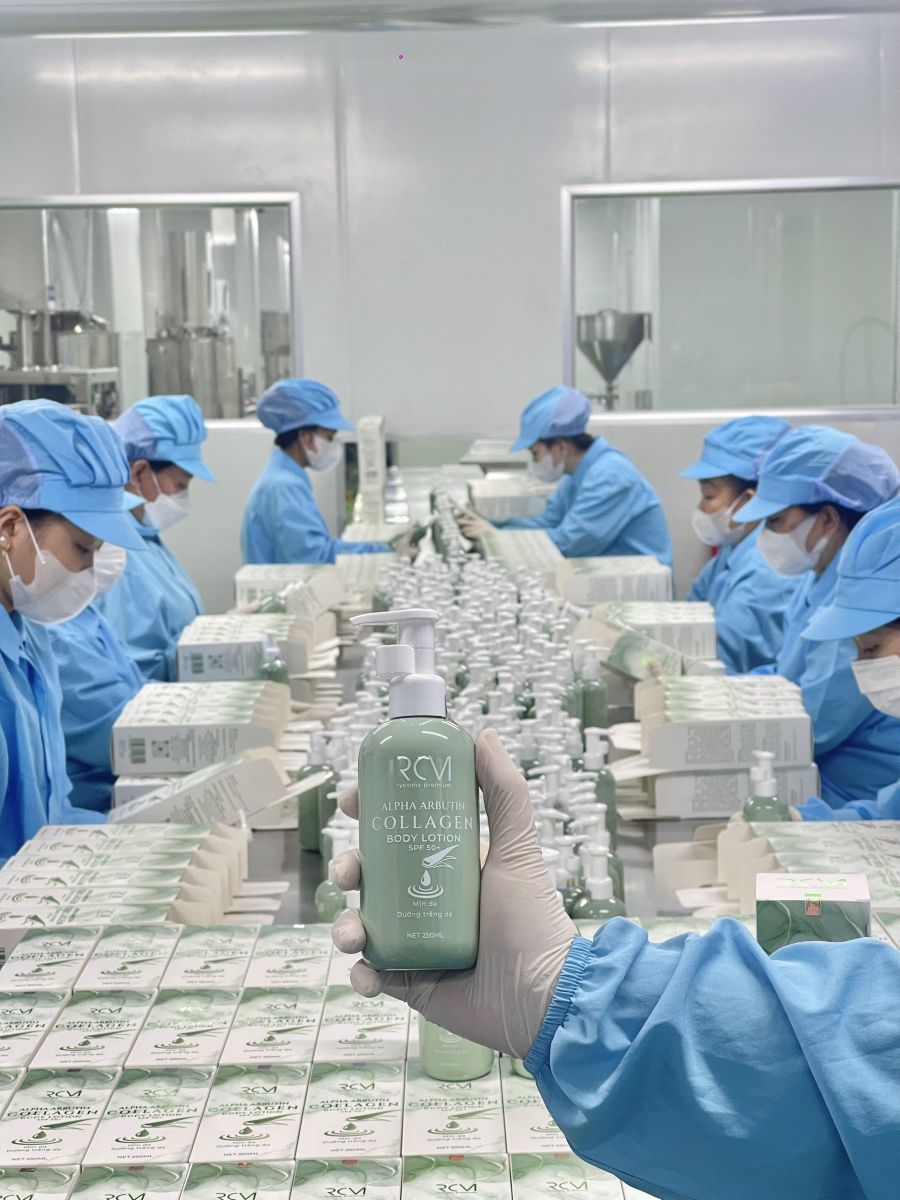 nhà máy sản xuất mỹ phẩm rycomy