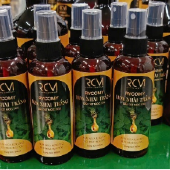RYCOMY Dầu Xịt Mọc Tóc Hương Hoa Nhài Trắng 100ml