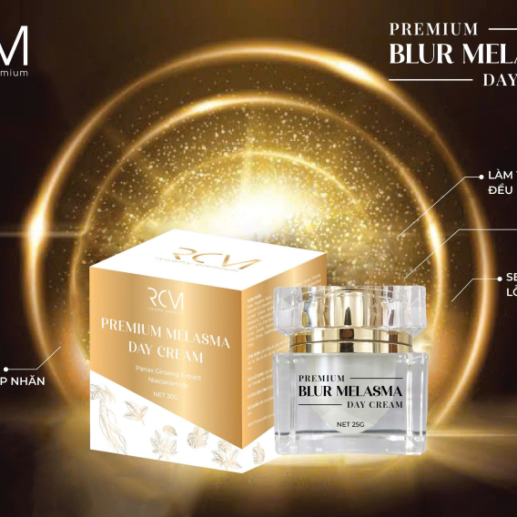 RYCOMY Kem Trị Nám Dưỡng Da Ban Ngày Premium Blur Melasma Day Cream 25G
